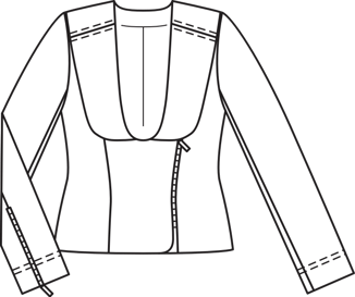 Leather Jacket 07/2010 | PDF Sewing Pattern