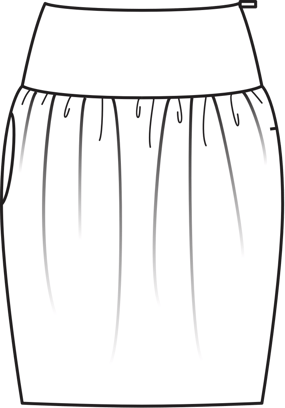 Bubble Skirt 08/2010 | PDF Sewing Pattern
