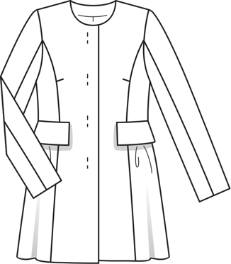 Houndstooth Coat 09/2010 | PDF Sewing Pattern