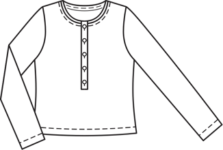 Blusa para criança #149 | Burda Style 10/2010 | Molde de costura PDF