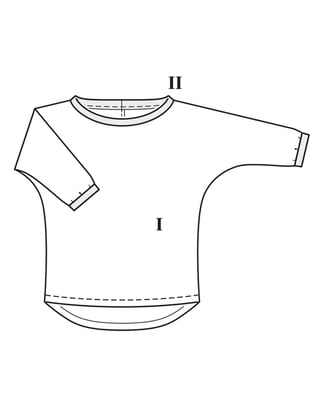 Shirt #408 B | tule | burda curvy 01/23 | PDF naaipatronen