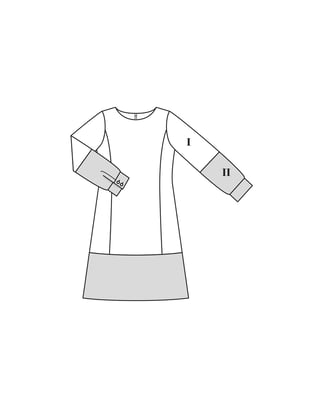Vestido de poliéster #402 | Burda Curvy 03/23 | Patrón de costura PDF