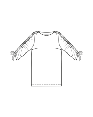 Shirt #409| linnen  | burda curvy 02/24 | PDF naaipatronen