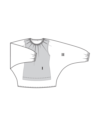 Shirt #406| stretchjersey | burda curvy 04/24 | PDF naaipatronen