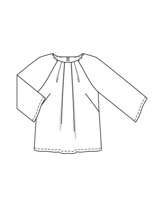 Shirt #411| viscose | burda curvy 04/24 | PDF naaipatronen