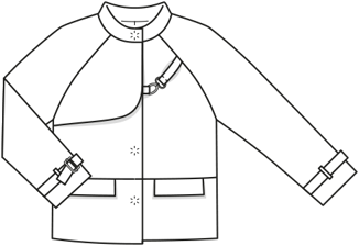 Jas #102 | wol | burda style 10/2021 | PDF naaipatronen
