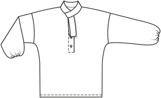 Silk Blouse 109|Burda Style 10/21 | PDF Sewing Pattern