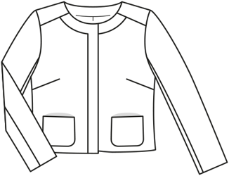 Blazer en satén #126 | Burda Style 11/21 | Patrón de costura PDF