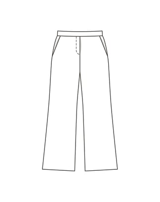 Pantalón en Viscosa #123 | Burda Style 12/21 | Patrón de costura PDF