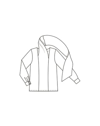 Chemisier en Viscose , Rayon n°110 | Burda Style 01/22 | Patron de couture PDF