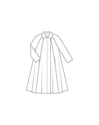 Jacquard Abrigo 115 | Burda Style 01/22 | Patrón de costura PDF