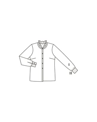 Popelin Blusa 117 | Burda Style 01/22 | Patrón de costura PDF