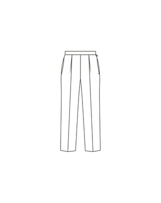 Polipiel Pantalón 122 | Burda Style 01/22 | Patrón de costura PDF