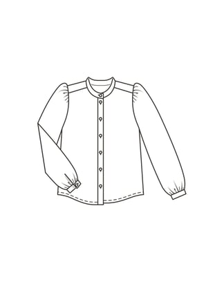 Blouse n°5939 B Printemps/Été 2023 | Patron de couture PDF