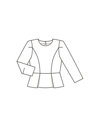 Blouse #119 | crêpe | burda style 02/2022 | PDF naaipatronen