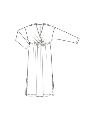 Robe & tunique n°5864 A Automne/Hiver 2023 | Patron de couture PDF