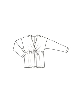 Robe & tunique n°5864 B Automne/Hiver 2023 | Patron de couture PDF