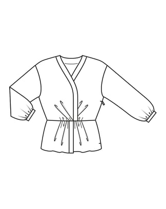 Robe & blouse n°5921 B Printemps/Été 2023 | Patron de couture PDF