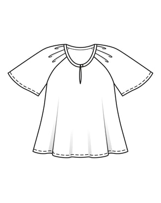 Chemisier en Polyester n°116 | Burda Style 04/22 | Patron de couture PDF