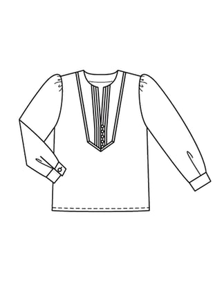 Viscosa Túnica 106 | Burda Style 06/22 | Patrón de costura PDF
