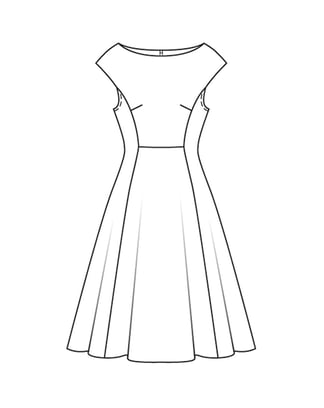 Robe n°5901 A Printemps/Été 2023 | Patron de couture PDF