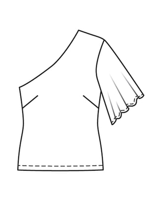 T-shirt n°5900 B Printemps/Été 2023 | Patron de couture PDF