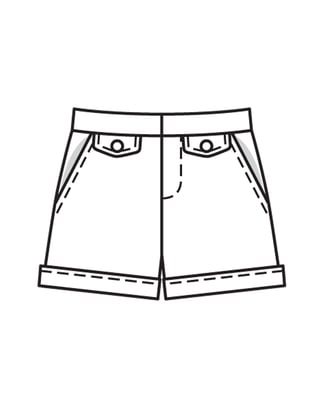Short n°9243 B Printemps/Été 2023 | Patron de couture PDF