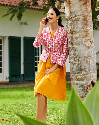 Jacquard Blusão 118 | Burda Style 07/22 | Molde de costura PDF