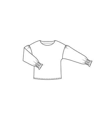 Top en Tissu léger n°122 | Burda Style 08/22 | Patron de couture PDF