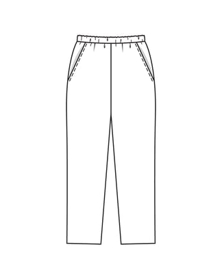 Jersey Pantalón 130 | Burda Style 08/22 | Patrón de costura PDF