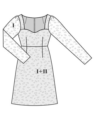 Robe n°5835 A Automne/Hiver 2023 | Patron de couture PDF