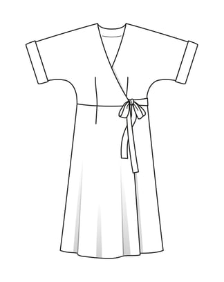 Robe n°5844 B Printemps/Été 2024 | Patron de couture PDF