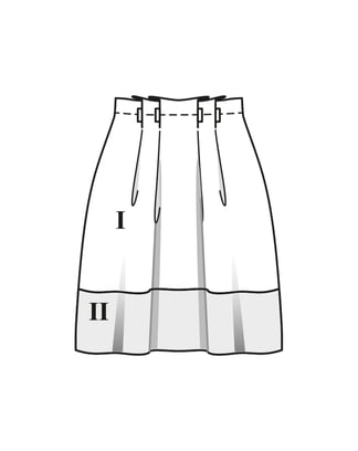 Rok #122 B | viscose | burda style 02/23 | PDF naaipatronen