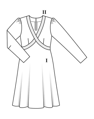 Robe n°5838 B Printemps/Été 2024 | Patron de couture PDF