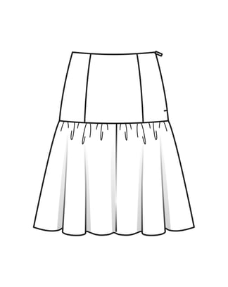 Jupe n°5837 B Printemps/Été 2024 | Patron de couture PDF