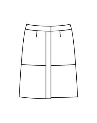 Jupe n°5836 B Printemps/Été 2024 | Patron de couture PDF