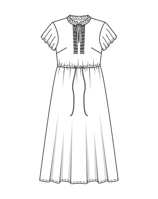 Robe & Blouse n°5823 A Printemps/Été 2024 | Patron de couture PDF