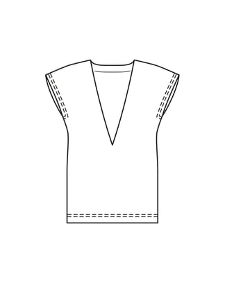 PDF-Symönster - Burda BS2603126 best of Burda Style 05/23 - Slipover - Dam