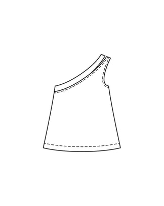 Top de viscosa #128 | Burda Style 06/23 | Patrón de costura PDF