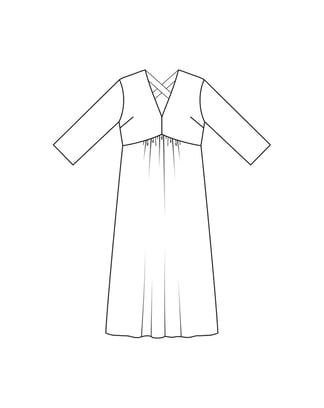 Robe n°5816 A Printemps/Été 2024 | Patron de couture PDF