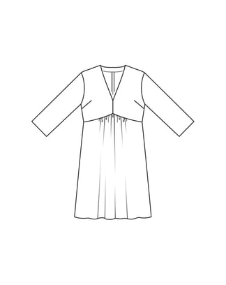 Robe n°5816 B Printemps/Été 2024 | Patron de couture PDF