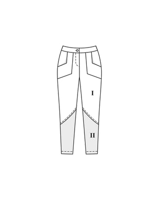 Denim Bukser 108  A | Burda Style 09/23