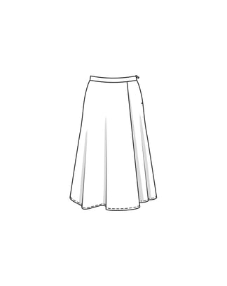 Midirok #121| Viscose | burda style 10/23 | PDF naaipatronen