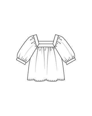 Voile Top 111 | Burda Style 04/24 | PDF Sewing Pattern