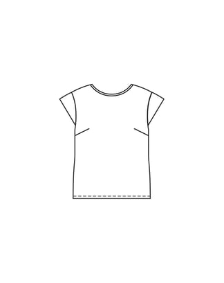 Polyester Top 117  B| Burda Style 04/24 | PDF Sewing Pattern