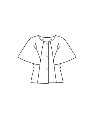 Jasje #130| crêpestof |burda style 04/24 best of burda style 03/18 | PDF naaipatronen