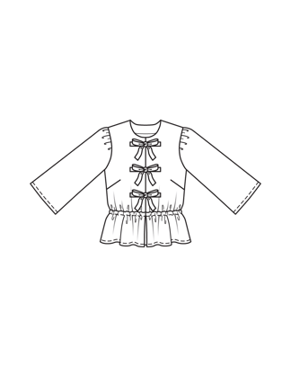 Poplin   Blouse 102 | Burda Style 03/25