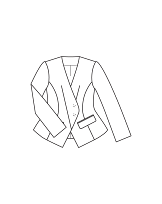 Blazer en coton n°114 | Burda Style 03/25
