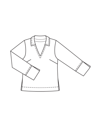 Tunique en popeline n°123 | Burda Style 03/25