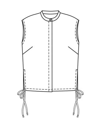 Blouse en polyester n°108 | Burda Style 07/26 | Patron PDF
